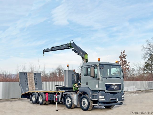 Evakuators MAN TGS 35.360 * FASSI F150 A.22 + FUNK* TOPZUSTAND