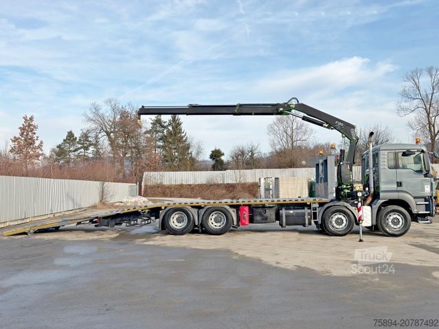 Evakuators MAN TGS 35.360 * FASSI F150 A.22 + FUNK* TOPZUSTAND