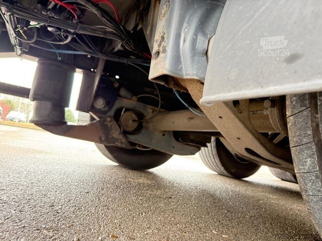 Odprta polprikolica s ponjavo KÖGEL 3 Achs MEGA Staplerhalter Liftachse SAF TÜV2/26