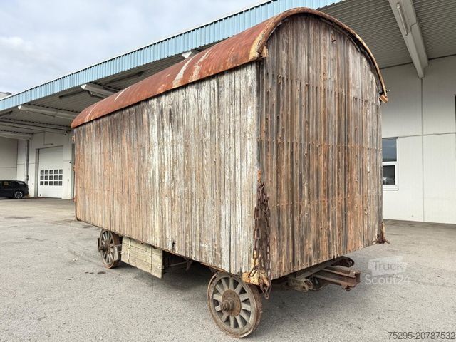 Rimorchio historischer Holz Möbel Wagen Restauration