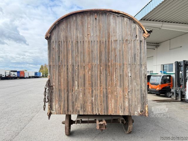Rimorchio historischer Holz Möbel Wagen Restauration