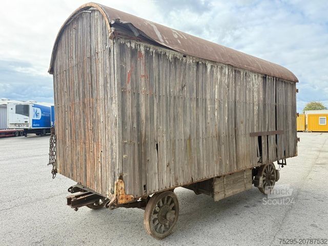 Rimorchio historischer Holz Möbel Wagen Restauration