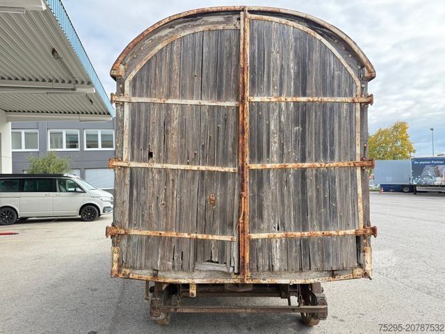 Rimorchio historischer Holz Möbel Wagen Restauration