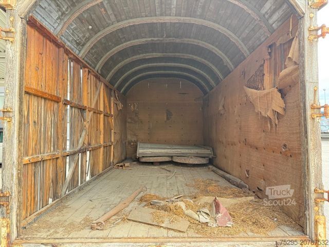 Rimorchio historischer Holz Möbel Wagen Restauration