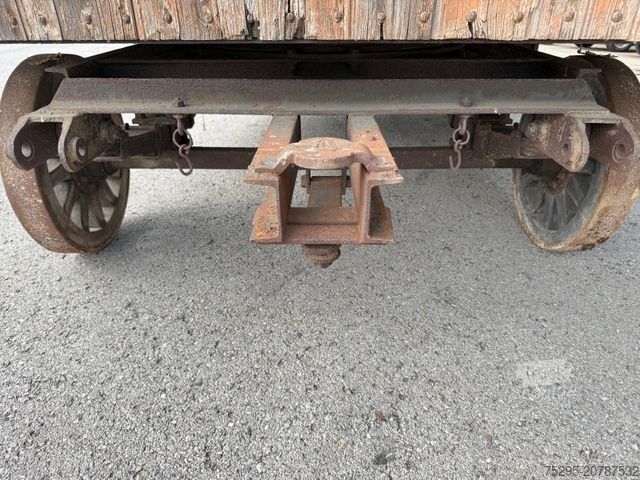 Rimorchio historischer Holz Möbel Wagen Restauration