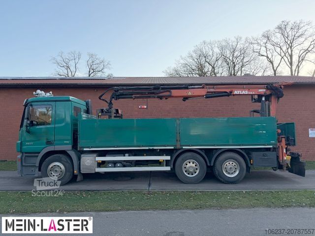 Lastbilsmonterad kran MERCEDES-BENZ 2641 6x4 Atlas 11m - 1.280 kg 1. Hand AHK