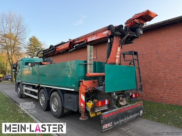 Lastbilsmonterad kran MERCEDES-BENZ 2641 6x4 Atlas 11m - 1.280 kg 1. Hand AHK