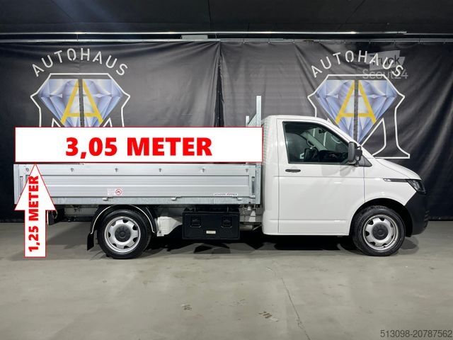 Fourgon benne basculante VOLKSWAGEN T6.1 2.0 TDI 3X SEITENKIPPER DSG SHZ AHK 1.HAND