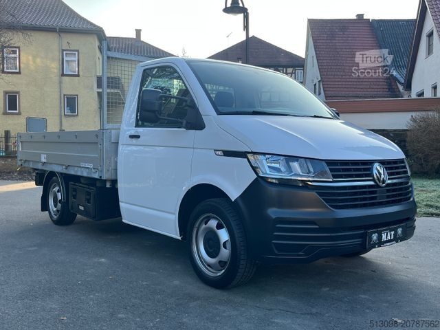 Fourgon benne basculante VOLKSWAGEN T6.1 2.0 TDI 3X SEITENKIPPER DSG SHZ AHK 1.HAND