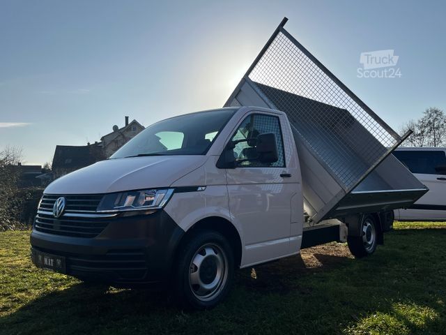 Fourgon benne basculante VOLKSWAGEN T6.1 2.0 TDI 3X SEITENKIPPER DSG SHZ AHK 1.HAND