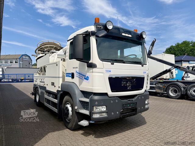 Vakuuminė ir slėginė sunkvežimis MAN TGS 18.320 4X4 Hydrodrive