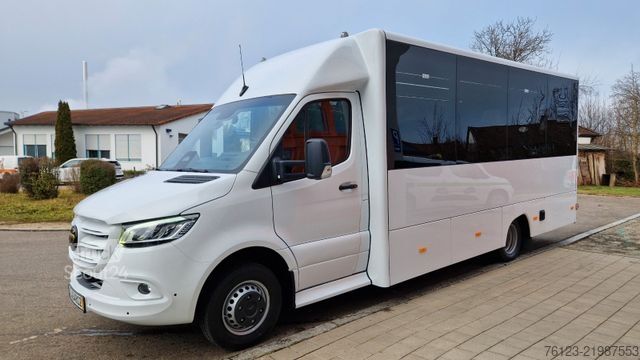 Minibus MERCEDES-BENZ 30 Sitzer Schul- Transferbus 519 Vorlauffahrzeug