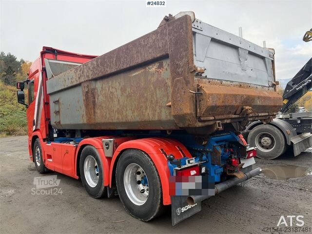  Scania R500 6x4 Tipper truck with snow plough equipment