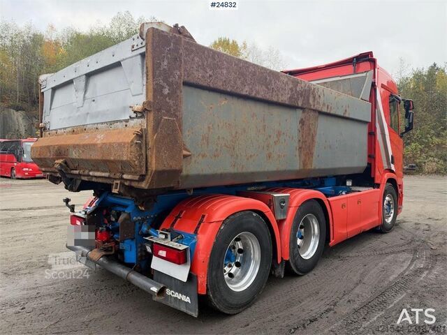 Scania R500 6x4 Tipper truck with snow plough equipment