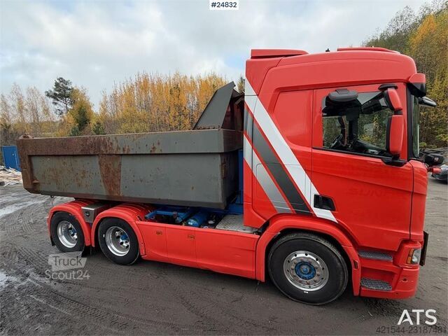  Scania R500 6x4 Tipper truck with snow plough equipment