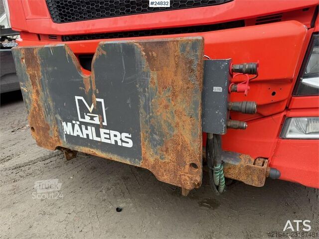  Scania R500 6x4 Tipper truck with snow plough equipment