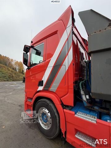  Scania R500 6x4 Tipper truck with snow plough equipment