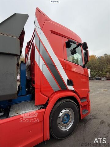  Scania R500 6x4 Tipper truck with snow plough equipment