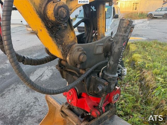  Komatsu PC78US-10 Excavator with tiltrotator, 2 buckets, r
