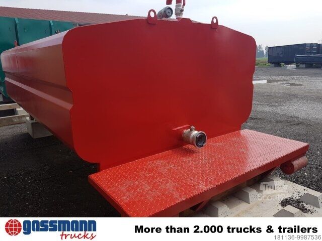 Afzetcontainer  Wassertank-Abrollbehälter ca. 13m³/12.700L