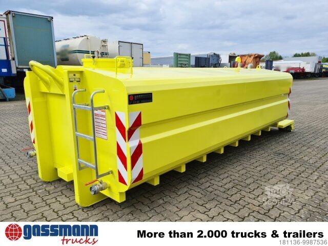 Afzetcontainer  Wassertank-Abrollbehälter ca. 13m³/12.700L