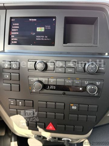 Trójstronna wywrotka MAN 18.320 TGM, HIAB 118, Funk, Greifer, sofort