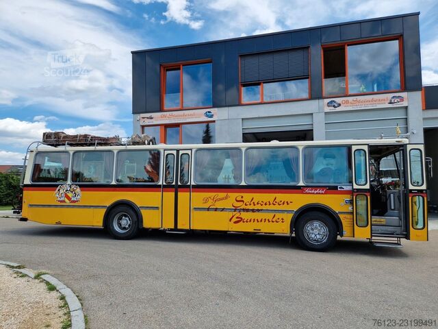 Bussi VOLVO Party Gaudi Bus Ex Schweizer Postbus Lauber Aufb