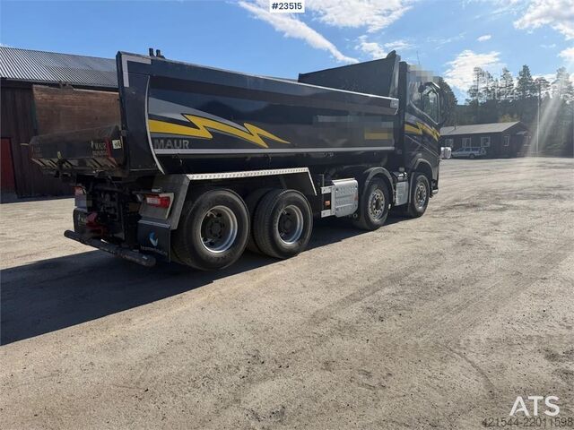 Avfallsbil Volvo FH540 8x4 Snow-Equipped Tipper Truck