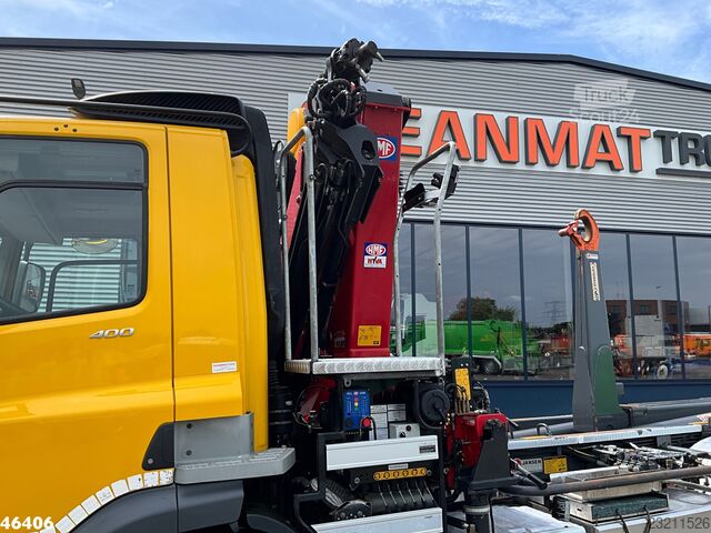  DAF FAQ CF 400 8x2 Euro 6 HMF 26 Tonmeter laadkraan...