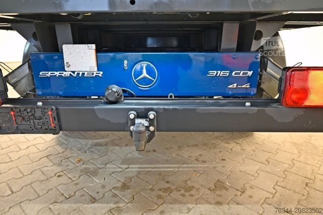 Plachtová dodávka MERCEDES-BENZ Sprinter 316 CDI Allrad 4x4 Doka Pritsche AHK3,5