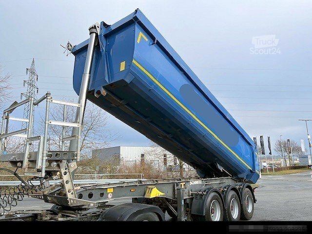 Semi-remorque benne SCHMITZ CARGOBULL Schmitz Cargobull Stahl+Luft/Lift+Rollplane