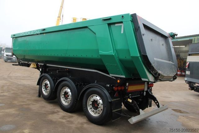 Savivartis puspriekabė SCHWARZMÜLLER Kippmulde ALU mit STAHLEINLAGE 2 X LIFT Nr.: 482