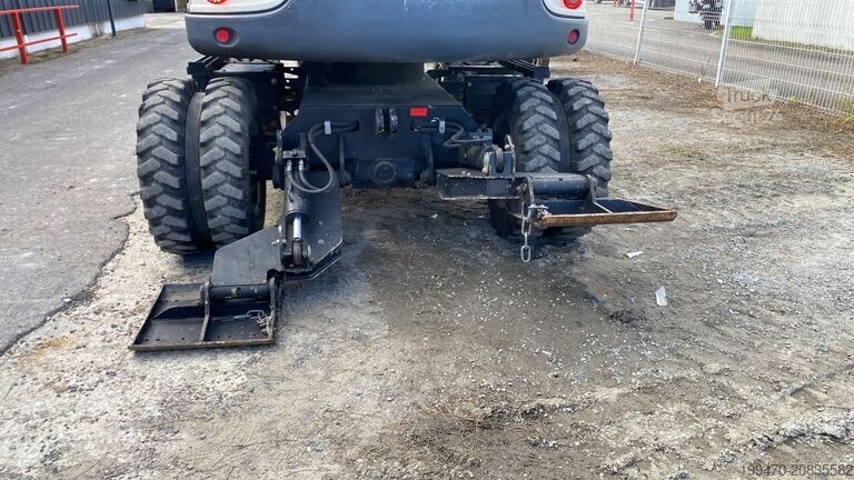 Kolový bagr Terex Tw 85 Schaeff with 3 buckets and forks