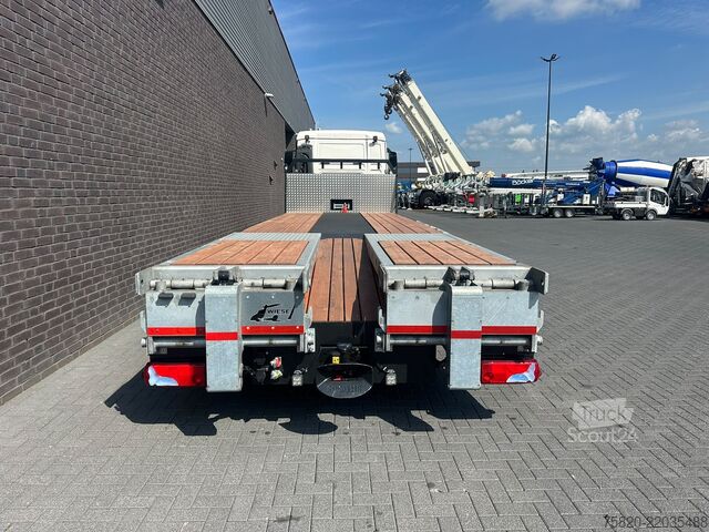 Bestelwagen autodrager MAN TGS 35.520 8X2 OPRIJWAGEN/MACHINE TRANSPORTER/P...