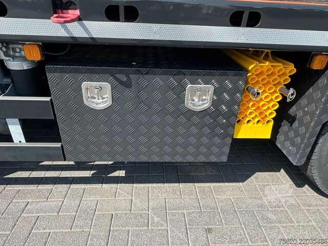 Fourgon porte-voitures MAN TGS 35.520 8X2 OPRIJWAGEN/MACHINE TRANSPORTER/P...