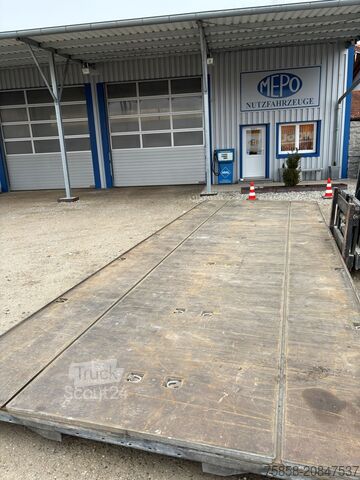 Swap body platform Wecon verzinkte Plattform 28 Zurringe