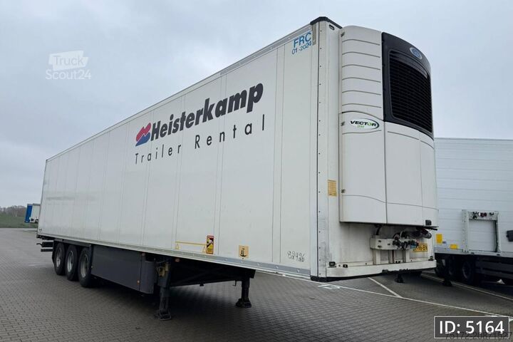 Transport refrigerat/congelat Schmitz Cargobull SKO 24 / Drum brakes / Carrier Vector 1550 / Pa...