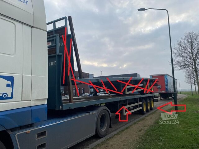 Plattformanhänger Haan OPL 45 Heavy Duty (45Ton) / Rungen-Potholes /BP...