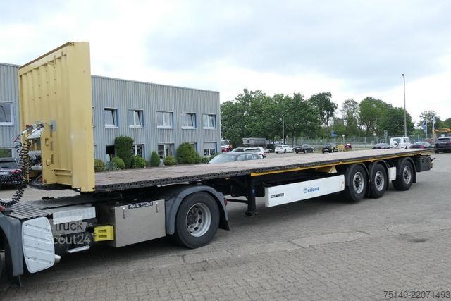 Priklopnik sedeža z delovno ploščadjo KRONE SD, Rungen, Gelenkt, Luft-Lift,Multi-Lock-Rahmen