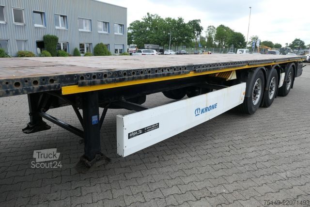 Priklopnik sedeža z delovno ploščadjo KRONE SD, Rungen, Gelenkt, Luft-Lift,Multi-Lock-Rahmen