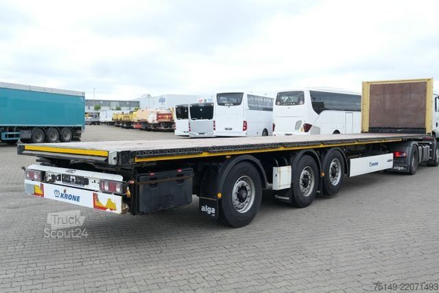 Priklopnik sedeža z delovno ploščadjo KRONE SD, Rungen, Gelenkt, Luft-Lift,Multi-Lock-Rahmen