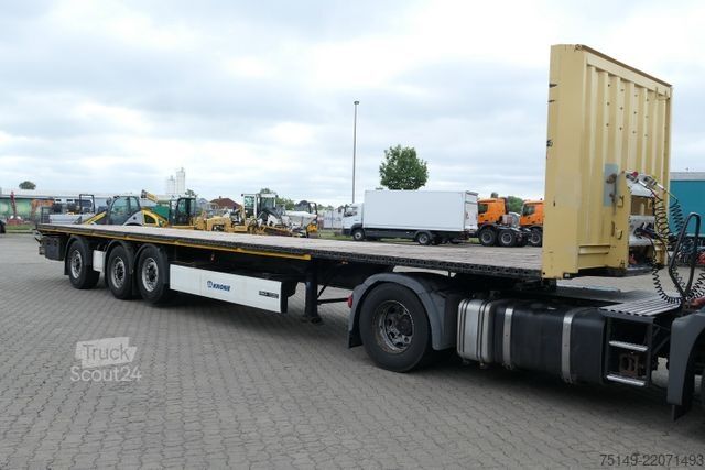 Priklopnik sedeža z delovno ploščadjo KRONE SD, Rungen, Gelenkt, Luft-Lift,Multi-Lock-Rahmen