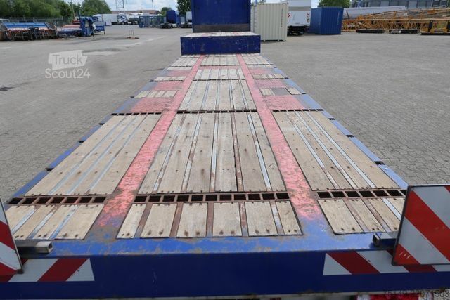 Dieplader oplegger  M & V, 9.315mm Ladebett, Luft-Lift, SAF,29to. NL