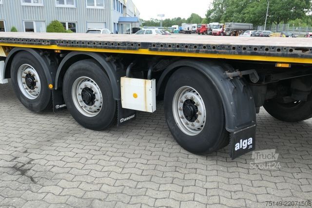Odprta polprikolica KRONE SD, Rungen, Gelenkt, Luft-Lift,Multi-Lock-Rahmen