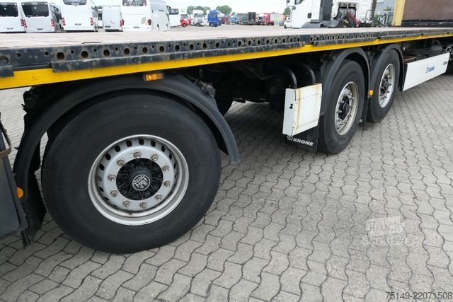 Odprta polprikolica KRONE SD, Rungen, Gelenkt, Luft-Lift,Multi-Lock-Rahmen