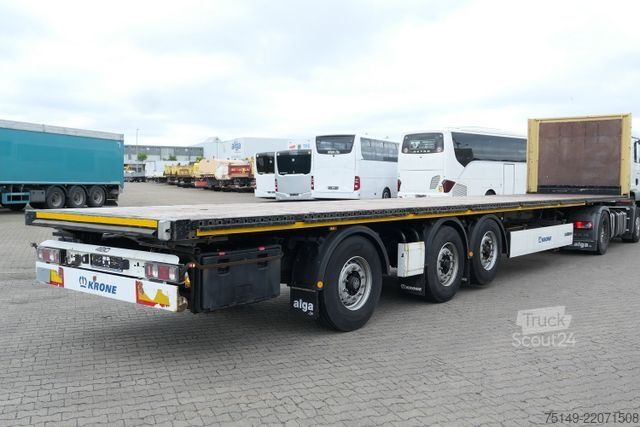 Odprta polprikolica KRONE SD, Rungen, Gelenkt, Luft-Lift,Multi-Lock-Rahmen