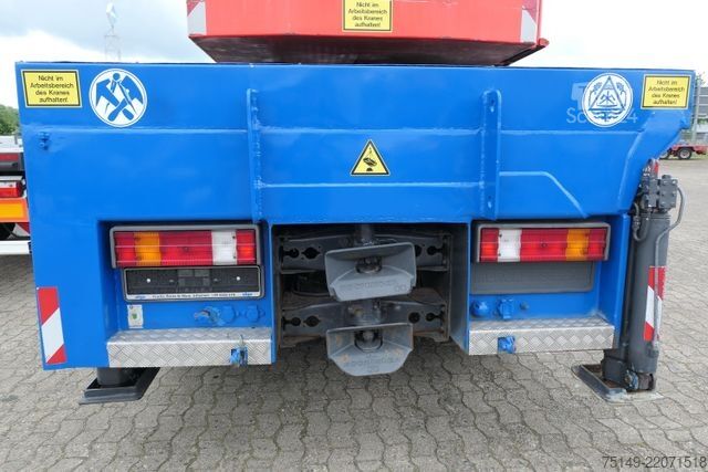Teherautóra szerelt daru MERCEDES-BENZ 2538 K 6x4, 2638, Palfinger, 27m, Seilwinde