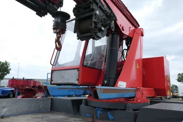 Teherautóra szerelt daru MERCEDES-BENZ 2538 K 6x4, 2638, Palfinger, 27m, Seilwinde