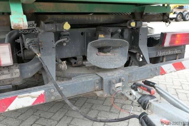 Furgón volquete trilateral MERCEDES-BENZ 818 Atego 4x2, Meiller, 2x AHK, 3. Sitz, Klima