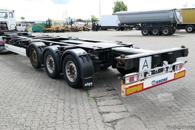 Auflieger-Wechselfahrgestell KRONE SD, 2x20/1x30/1x40/1x45 Container, Luft-Lift